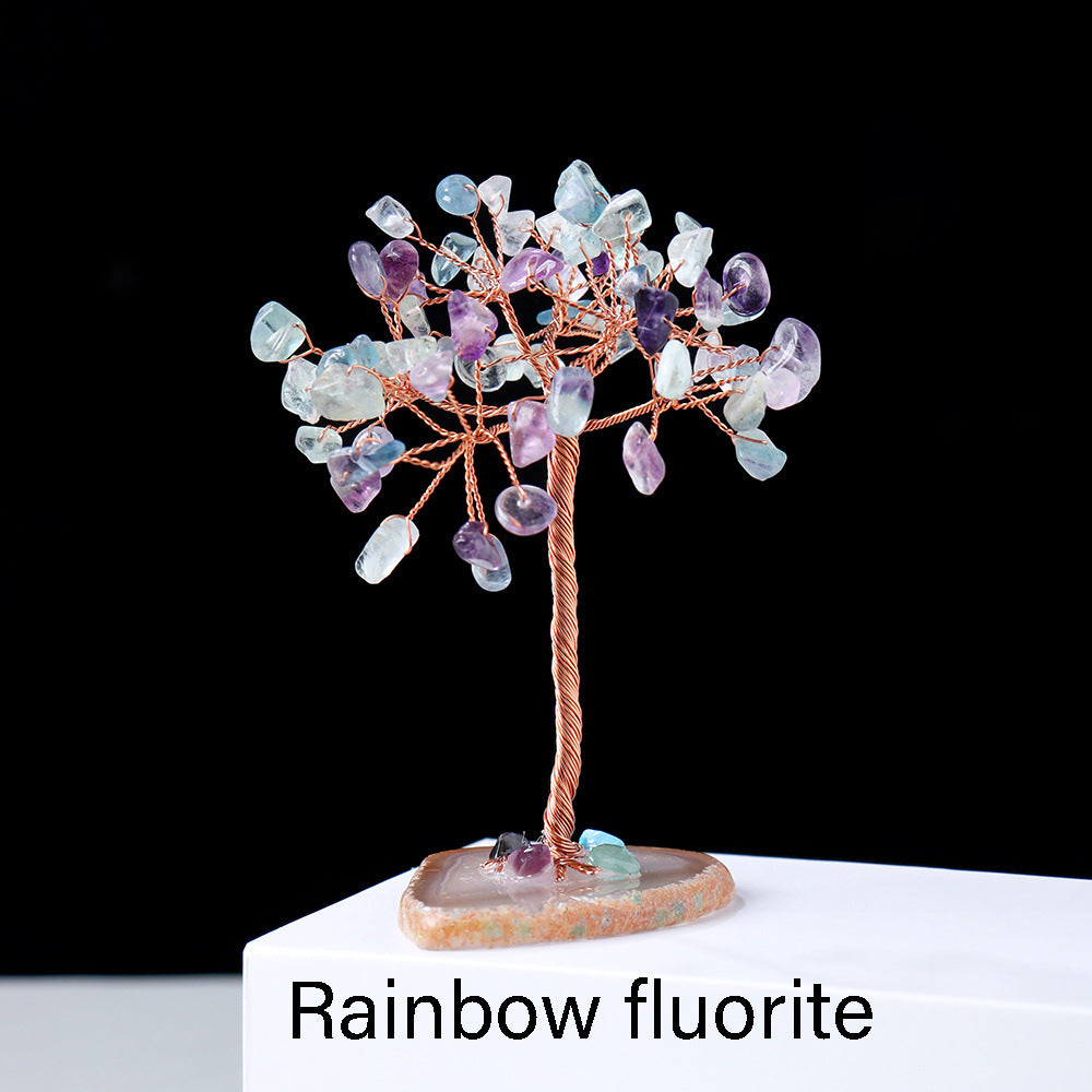 Natural Crystal Raw Stone Tree