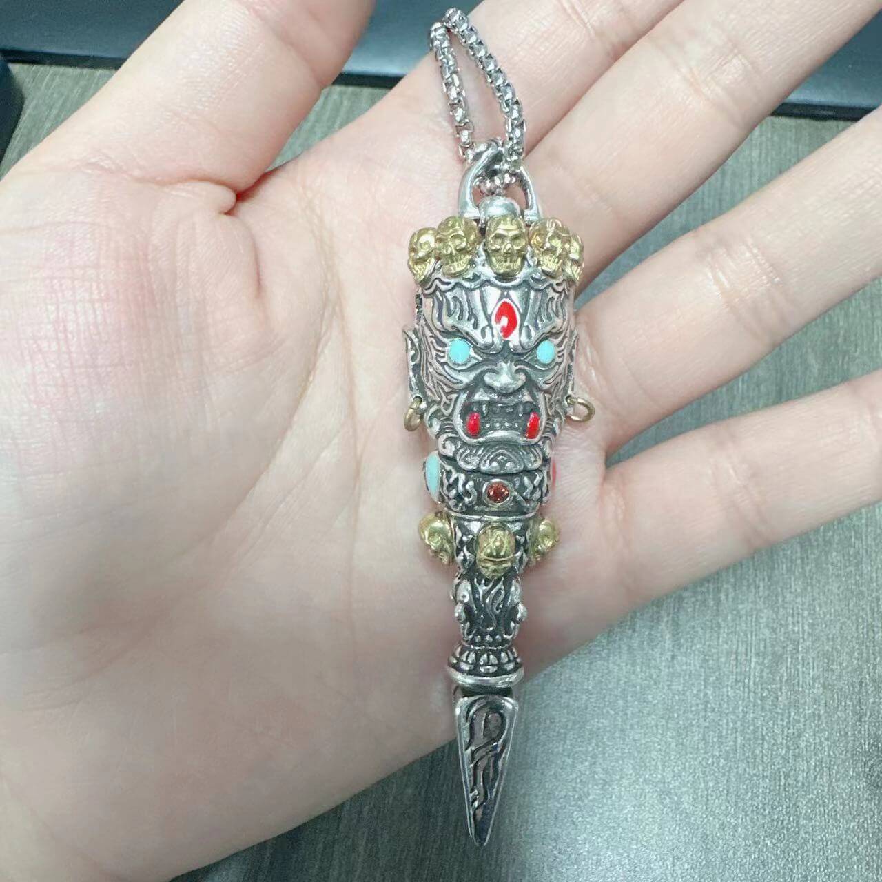 Fudo Myo-o Vajra Pendant Necklace