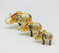 Triple Prosperity Elephants