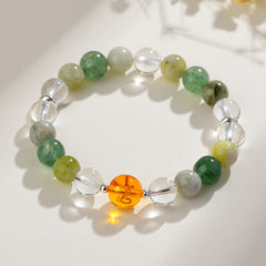 Crystal Zodiac Bracelet - 12 Chinese Signs Lucky Charm