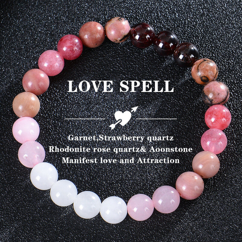 7 Chakra Stone Bracelet for Yoga & Meditation