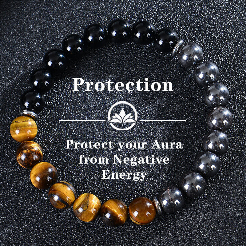 7 Chakra Stone Bracelet for Yoga & Meditation