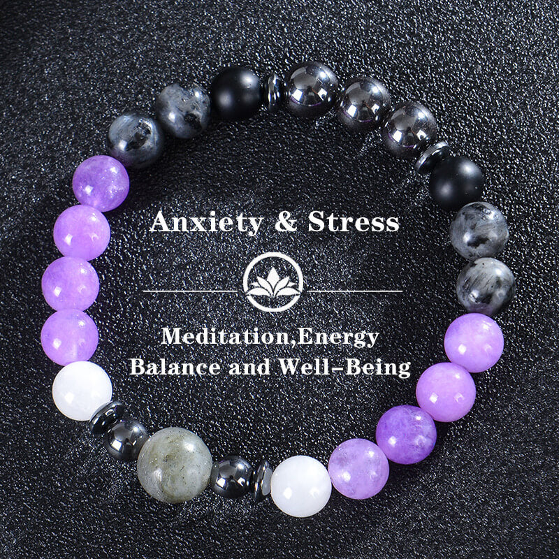 7 Chakra Stone Bracelet for Yoga & Meditation