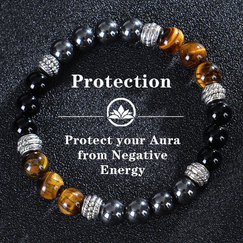 7 Chakra Stone Bracelet for Yoga & Meditation