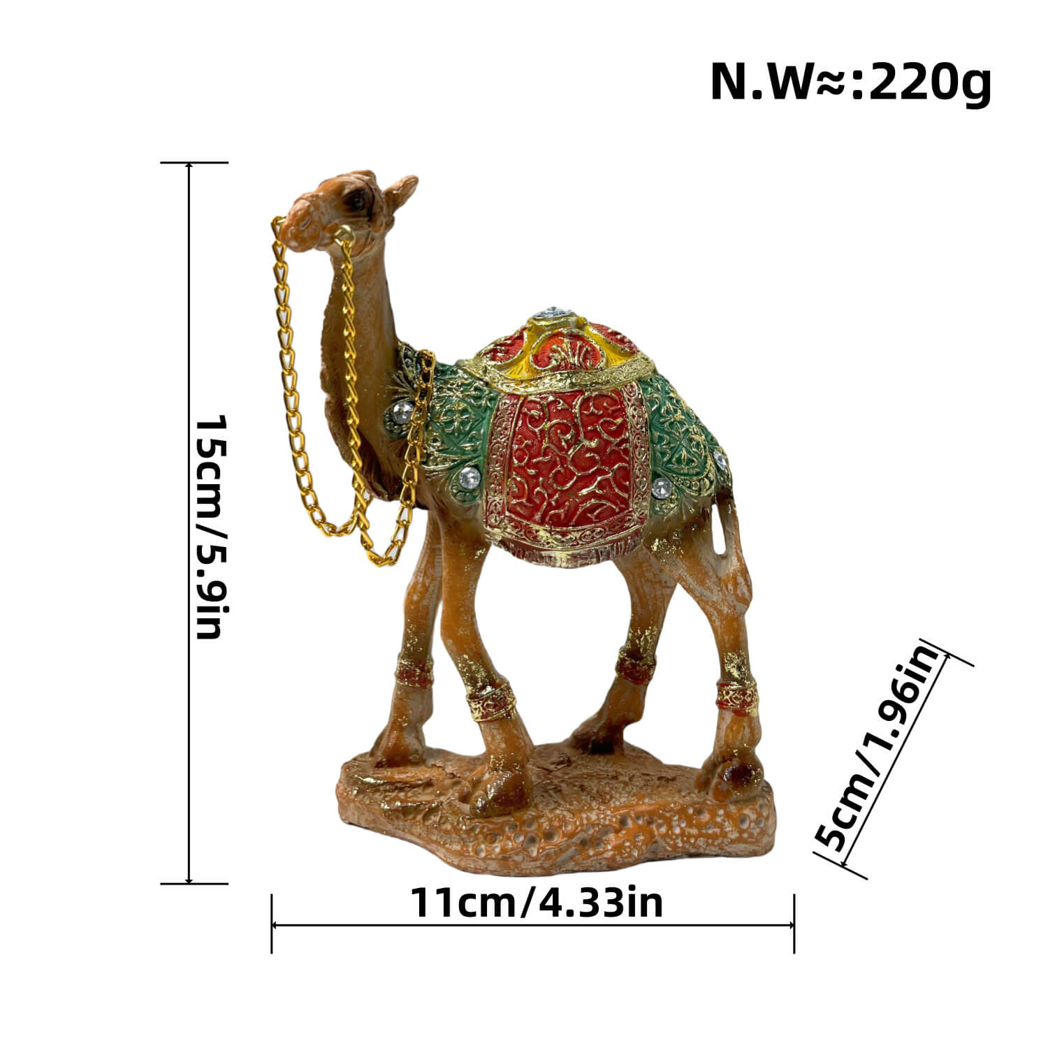 Feng Shui Camel for Wealth and Cash Flow