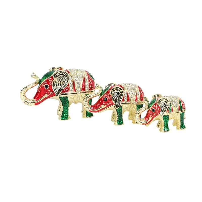 Triple Prosperity Elephants