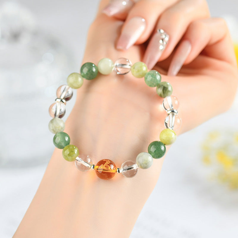 Crystal Zodiac Bracelet - 12 Chinese Signs Lucky Charm