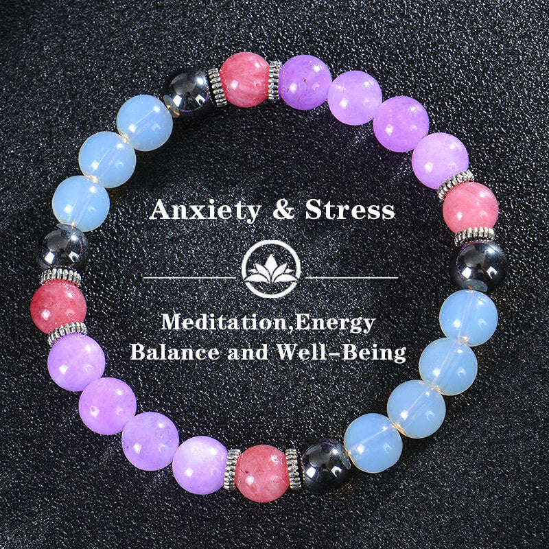 7 Chakra Stone Bracelet for Yoga & Meditation