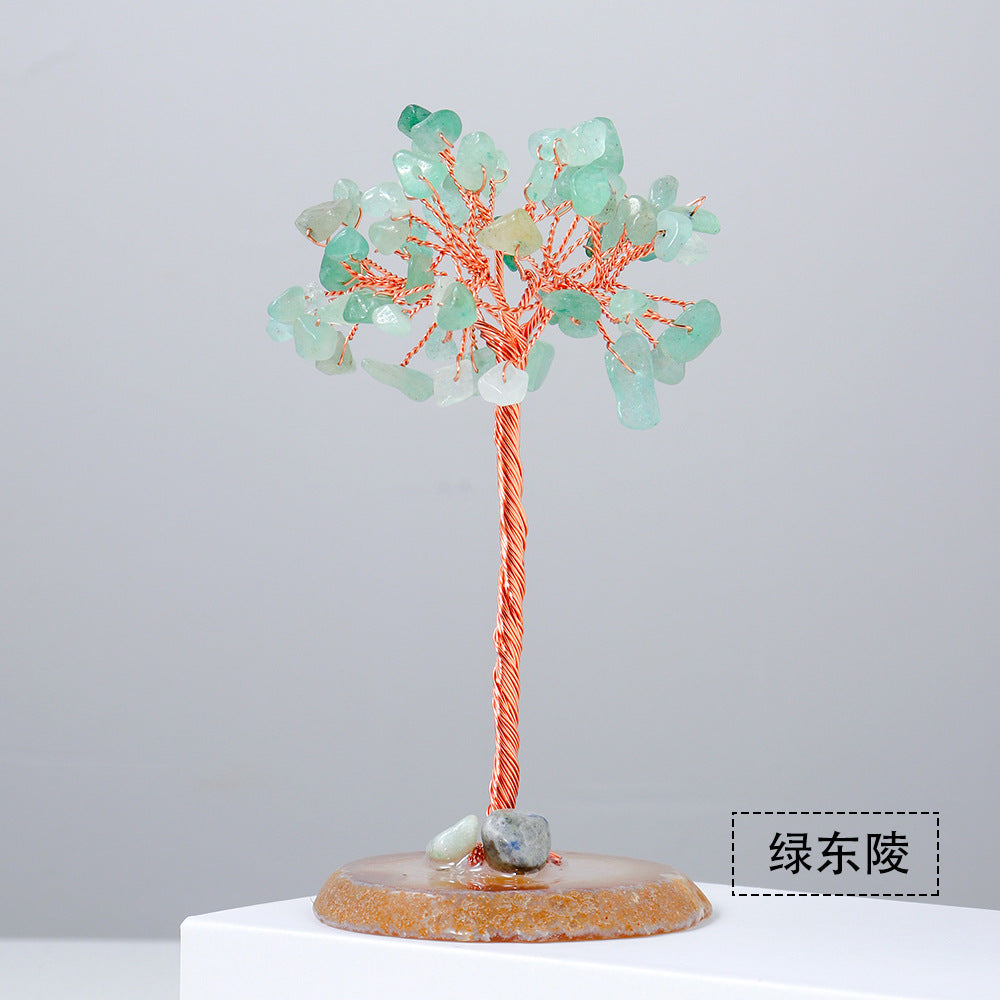 Natural Crystal Raw Stone Tree